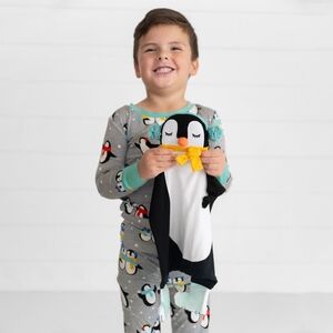 NIB Little Sleepies Tux the Penguin Sleepyhead Lovey
